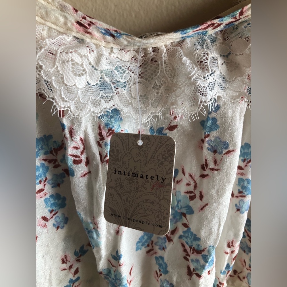 NEW Free People Take It Away Bodysuit in Ivory Combo Size XS - Picture 9 of 9